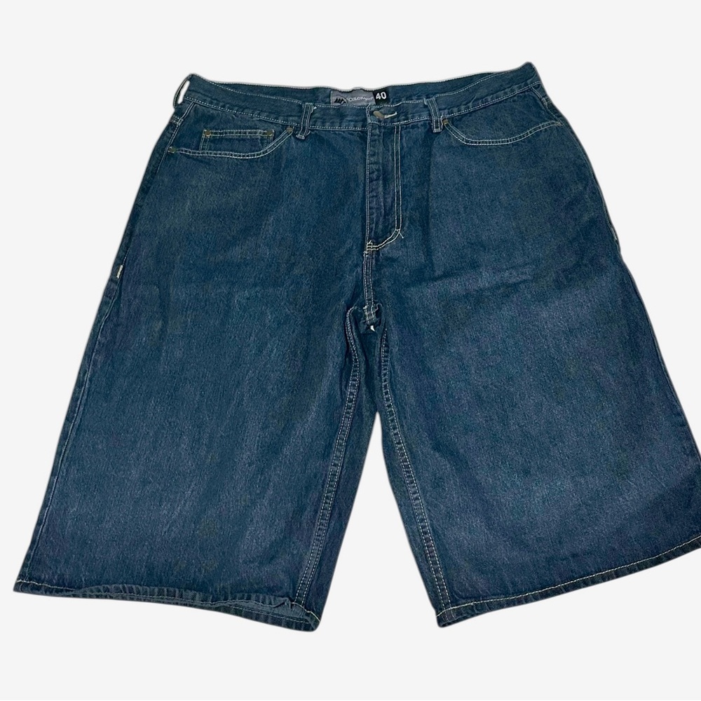 Classic Blue Jean Shorts with Relaxed Fit